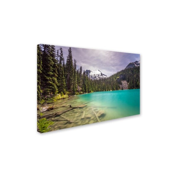 Pierre Leclerc 'Middle Joffre Lake' Canvas Art,16x24